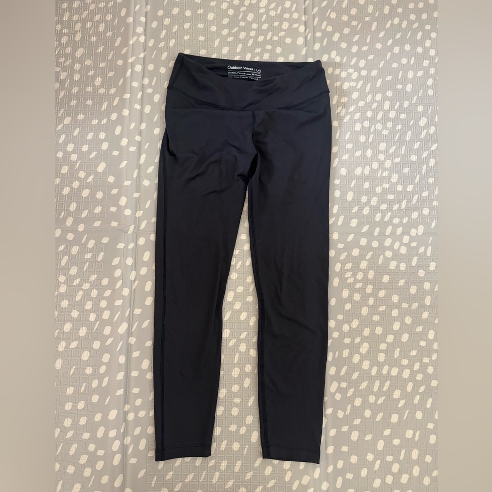 Outdoor Voices Black Flex Leggings 25”